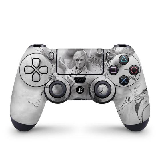 Imagem de Skin Compatível PS4 Controle Adesivo - The Evil Within 2