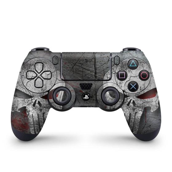 Imagem de Skin Compatível PS4 Controle Adesivo - The Punisher Justiceiro B