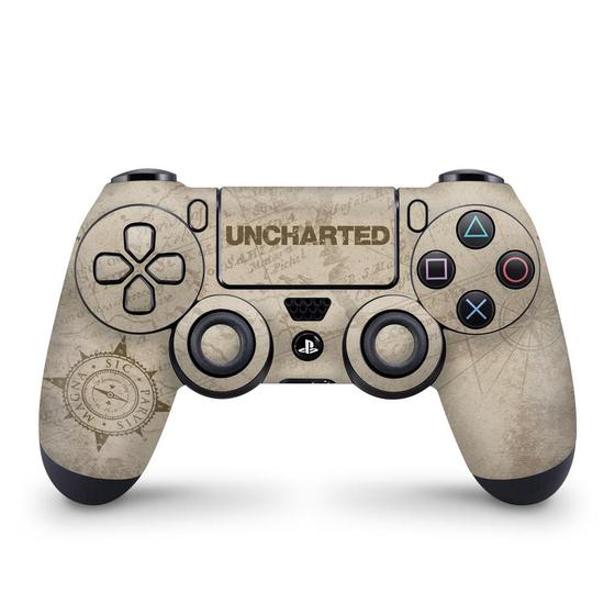 Imagem de Skin Compatível PS4 Controle Adesivo - Uncharted