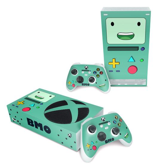 Imagem de Skin Compatível Xbox Series S Adesivo - BMO Hora de Aventura