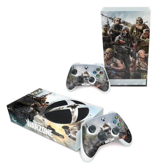 Imagem de Skin Compatível Xbox Series S Adesivo - Call of Duty Warzone