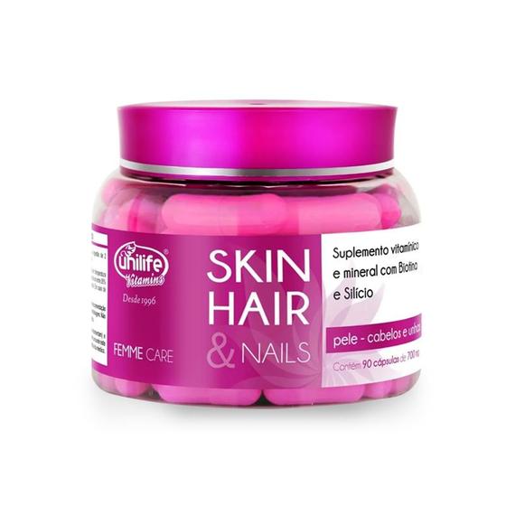 Imagem de SKIN HAIR E NAILS FEMME CARE - 90 Cáps UNILIFE