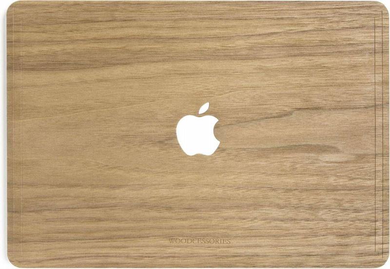 Imagem de Skin para Macbook Air Pro 13 Walnut Ecoskin Woodcessories