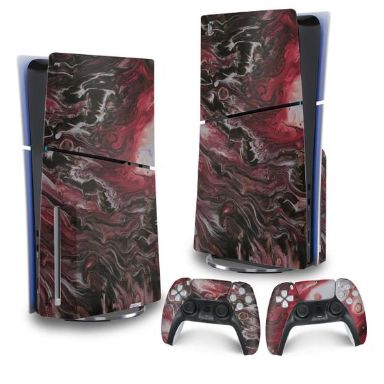 Imagem de Skin PS5 Slim Adesivo Vertical - Abstrato 104