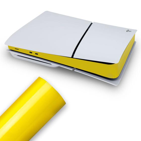 Imagem de Skin PS5 Slim Central - Amarelo