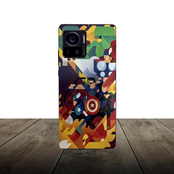 Imagem de Skin Traseira MARVEL para Smartphone Motorola