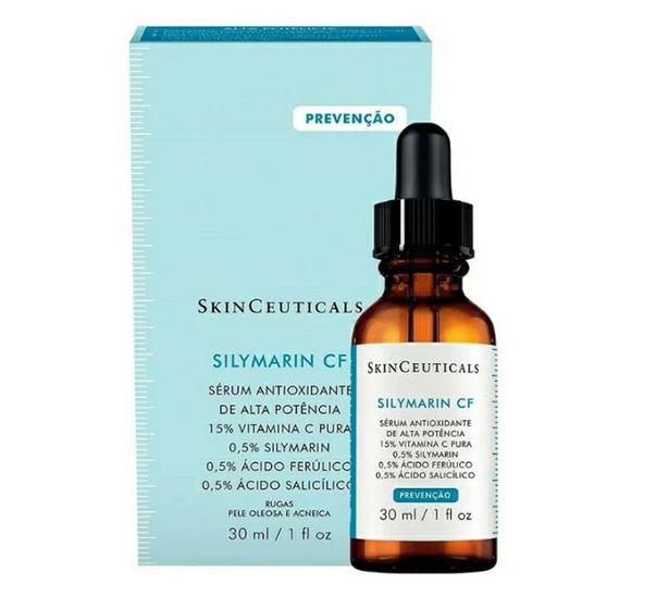 Skinceuticals Silymarin Cf - Sérum Antioxidante 30ml para pele oleosa/acneica Menor preço em Skinceuticals Silymarin Cf - Sérum Antioxidante 30ml para pele oleosa/acneica