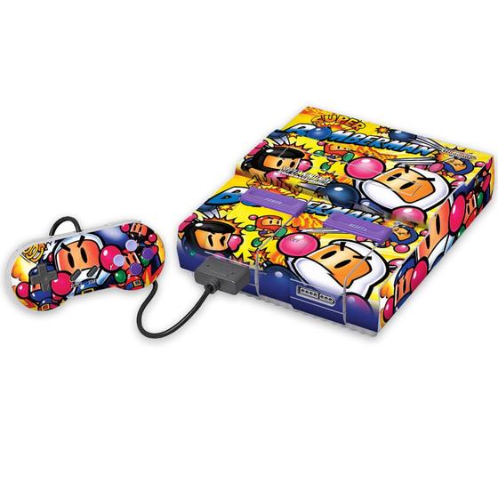 Imagem de Skins Compatível Super Nintendo Adesivo - Super Bomberman