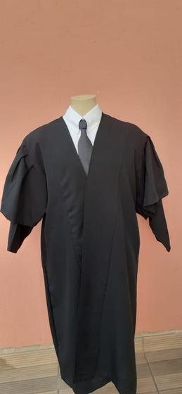 Imagem de Sku  togamic pp  toga / beca em microfibra com bolsos laterais 
