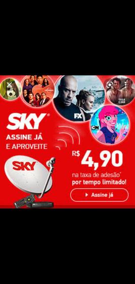 Imagem de Sky pós pago e pré pago