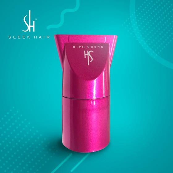 Imagem de Sleek Hair Sh do Brasil aparelho para alisamento de cabelo com infravermelho longo na cor pink