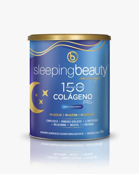 Imagem de SLEEPINGBEAUTY COLÁGENO DA NOITE COM VITAMINAS 195g SABOR CHOCOMALLOW