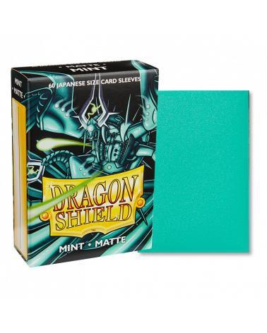 Imagem de Sleeve Dragon Shield Small Mini Matte Mint Yugioh Japones