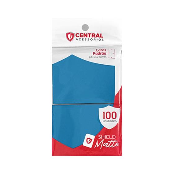 Imagem de Sleeves Central Shield Matte - Azul (CS11002)