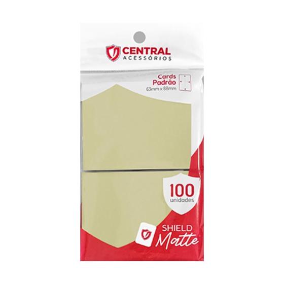 Imagem de Sleeves Central Shield Matte - Marfim (CS11006)