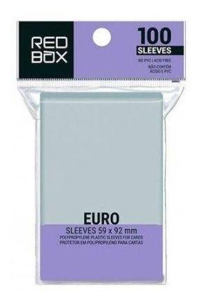 Imagem de Sleeves Euro 59 X 92mm (100 Unidades) Redbox