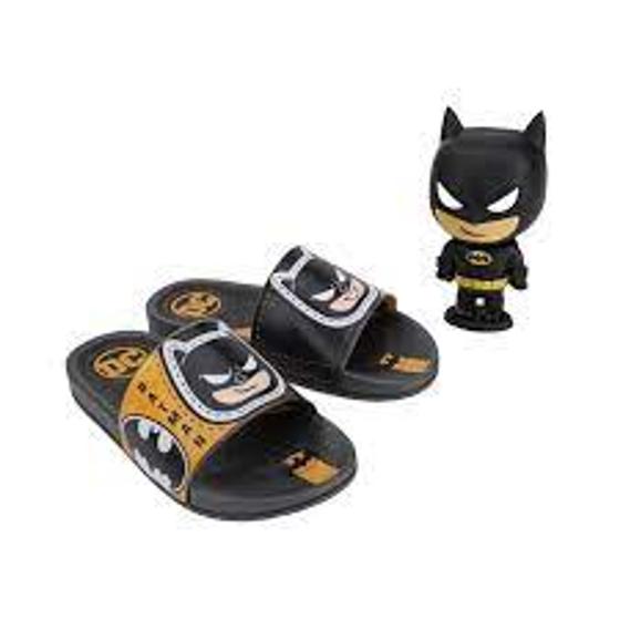 Slide Batman com Boneco Cinza/Amarelo/Preto Ref: 22708 - Grendene - Outros  Moda e Acessórios - Magazine Luiza