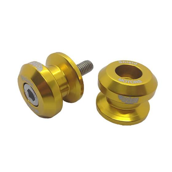 Imagem de Slider Traseiro Shield Motors Com Suporte Universal Dourado