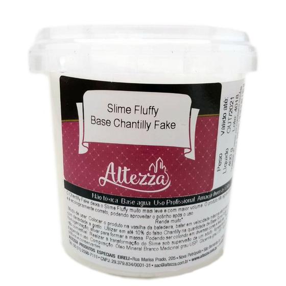 Imagem de Slime fluffy base chantilly fake 400g