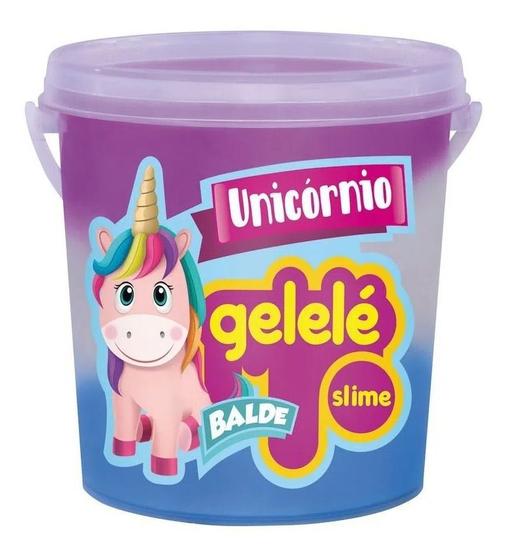 Imagem de Slime  Geleca Gelelé Massinha Brinquedo Balde 457g