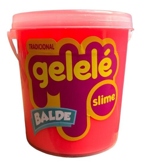 Imagem de Slime Gelele Balde Slime Tradicional Slime 457g Unidade