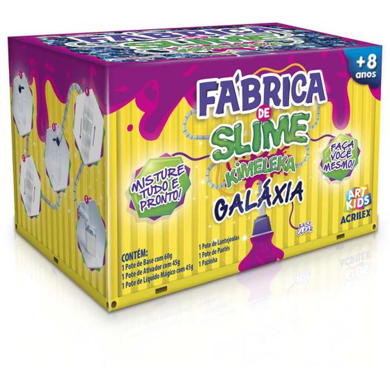 Imagem de Slime Kimeleka Galaxia Fabrica Slime