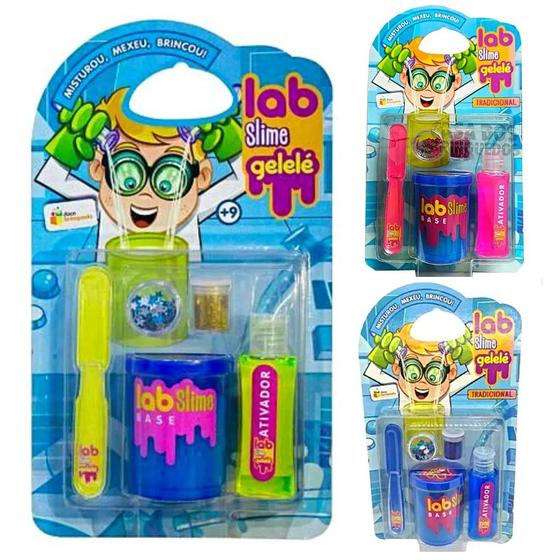 Imagem de Slime Kit Laboratório Geleca Glitter Brinquedo