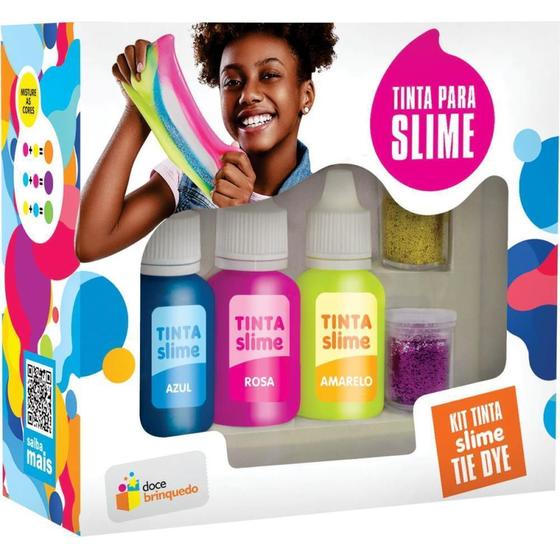 Imagem de Slime Kit Tinta Slime Tie Dye