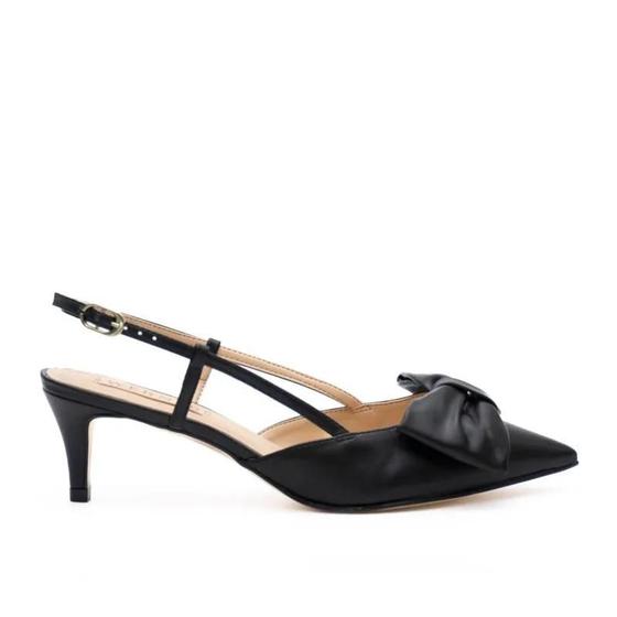 Imagem de Slingback Preto Com Laço Anika Werner