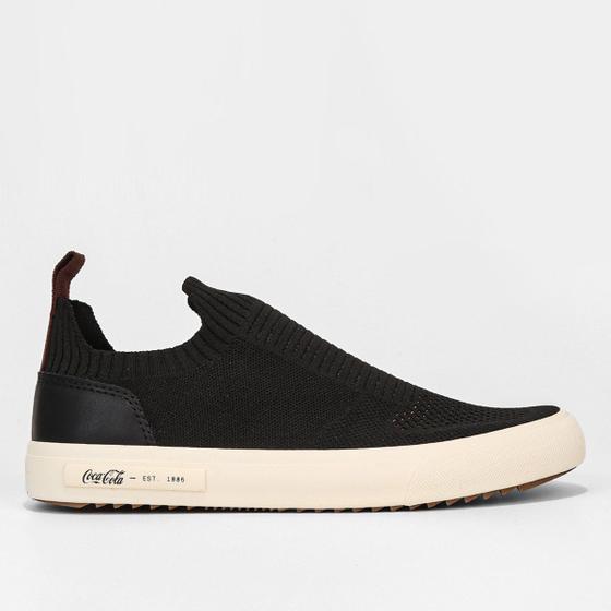 Slip-On Coca-Cola Shoes Stamp Chronos Masculino Menor preço em Slip-On Coca-Cola Shoes Stamp Chronos Masculino