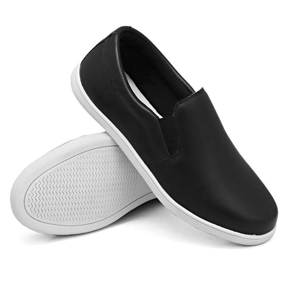 Imagem de Slip On Dk Shoes Liso Básico com Elástico e Sola e Borracha Confortável
