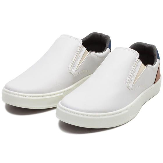 Imagem de Slip On Iate Casual Masculino Palmilha Gel Elastico Macio