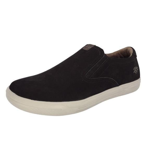 Imagem de Slip On Masculino Couro Pegada Levitech com Elástico 110402