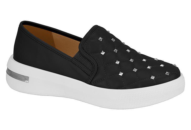 Imagem de Slip on Tênis Iate sapato feminino Vizzano 1354.103 plataforma sem cadarço com spike