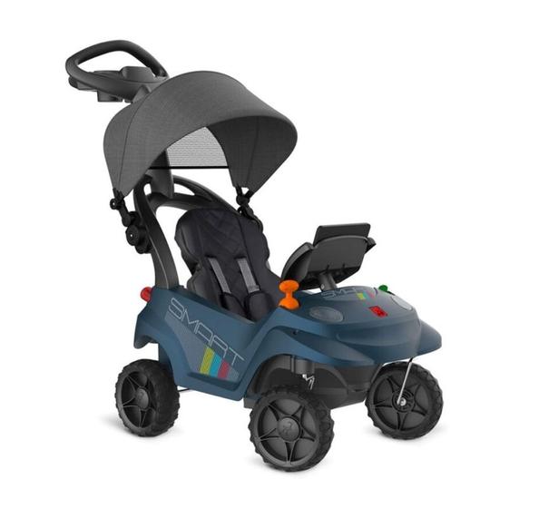 Imagem de Smart Baby Comfort Carrinho de Passeio Azul - Bandeirante