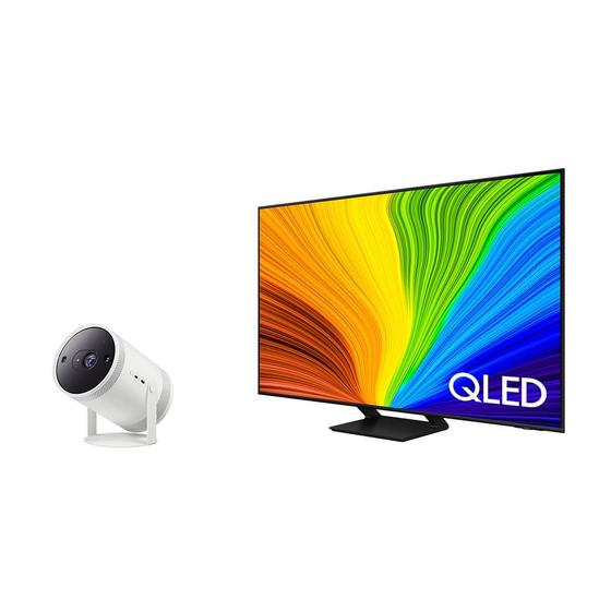 Imagem de Smart Big TV 75" QLED 4K 75Q70D 2024 + The Freestyle 2nd Gen.