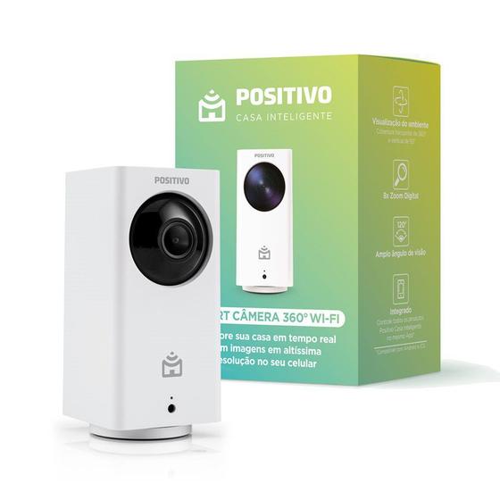 Imagem de Smart Câmera 360 Wi-Fi 1080p Full HD - Positivo Casa Inteligente