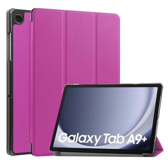 Imagem de Smart Case Magnética Couro Para Tablet Samsung A9 8.7 X110