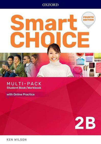 Imagem de Smart Choice 2B - Multi-Pack (Student's Book With Workbook And Online Practice) - Fourth Edition - Oxford University Press - ELT