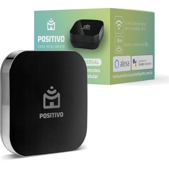 Smart Controle Universal Wi-fi Positivo Rede 2.4 Ghz Compatível com Alexa Bivolt Menor preço em Smart Controle Universal Wi-fi Positivo Rede 2.4 Ghz Compatível com Alexa Bivolt