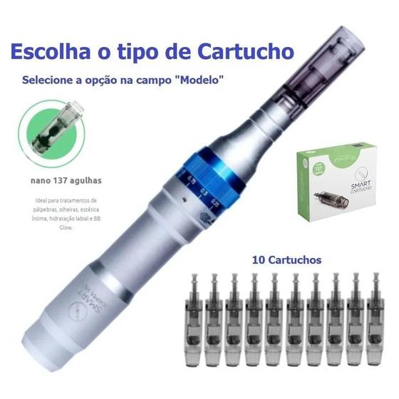 Imagem de Smart Derma Pen Caneta para Microagulhamento Smart Gr