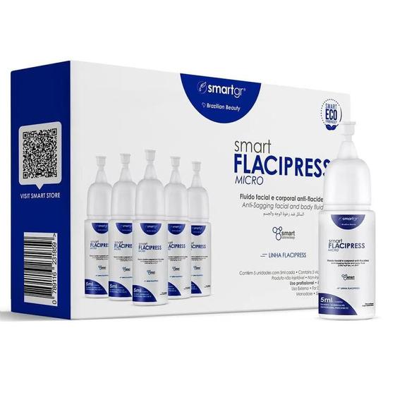 Imagem de Smart Flacipress Micro Anti-Flacidez 5 Frascos 5 ml Smart GR