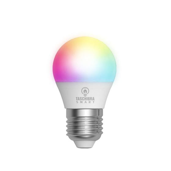 Smart lampada wi-fi led 6w g45 rgb - taschibra Menor preço em Smart lampada wi-fi led 6w g45 rgb - taschibra