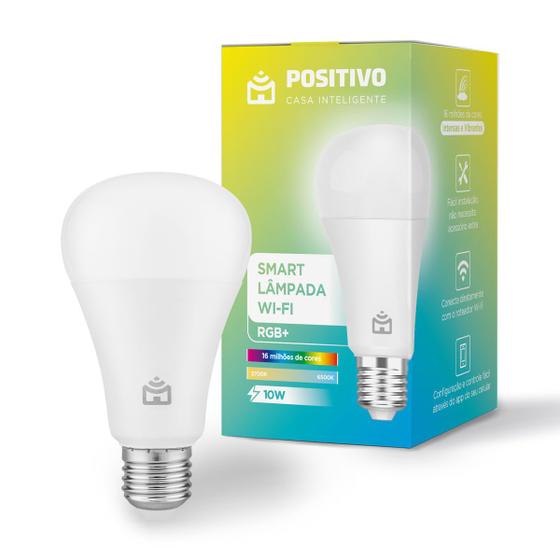 Smart Lâmpada Wi-Fi RGB+ Positivo Casa Inteligente é boa?