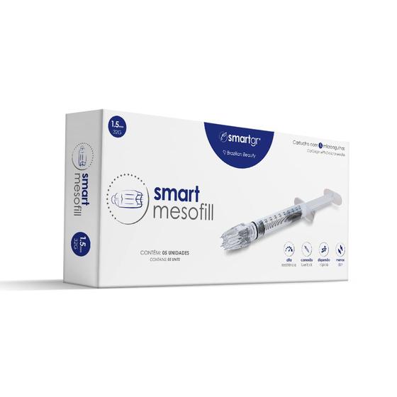 Imagem de Smart Mesofill 1,5 mm Cartucho 5 Microagulhas Cx 5 Smart GR