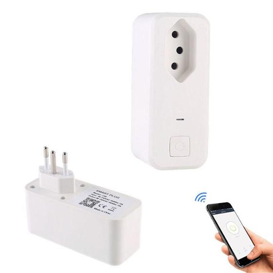 Imagem de Smart Plug Branco - Tomada Inteligente