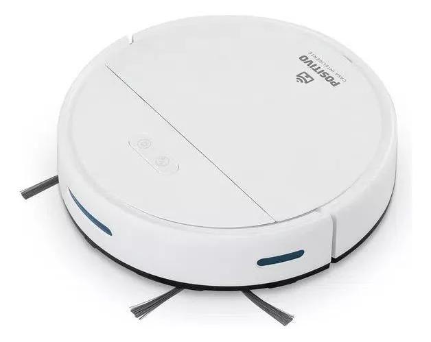 Smart Robô Aspirador de Pó Wi-fi Positivo Branco Menor preço em Smart Robô Aspirador de Pó Wi-fi Positivo Branco