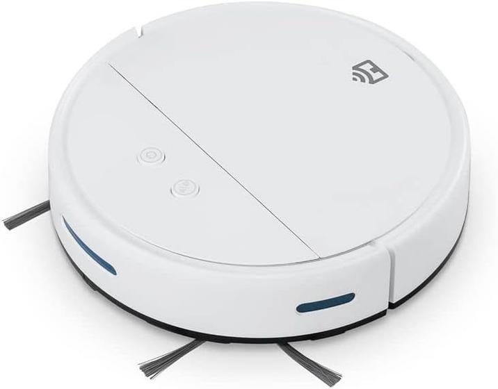 Imagem de Smart Robô Aspirador Wi-Fi Positivo Casa Inteligente, 3 em 1, Varre, Aspira e Passa Pano, Retorna para Base