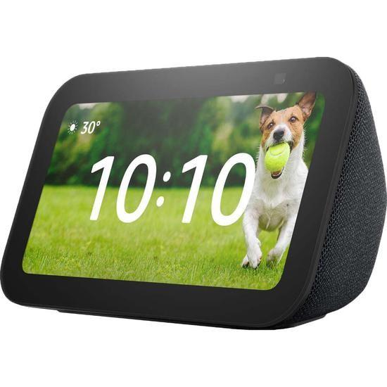 Imagem de Smart Screen Amazon Echo Show 5 3A. Geração Tela 5,5 Assistente Virtual Alexa com Wi-Fi e Bluetooth -PRETO