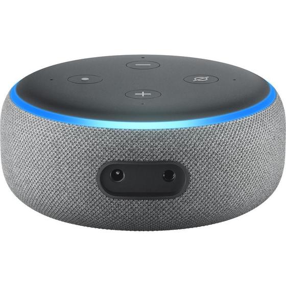 Imagem de Smart Speaker Amazon Alexa Echo Dot 3 Cinza Português